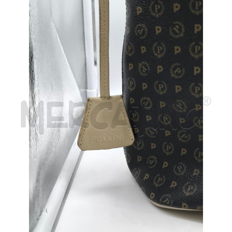 BORSA DONNA POLLINI NERA CATENA  | Mercatino dell'Usato Mestre 3