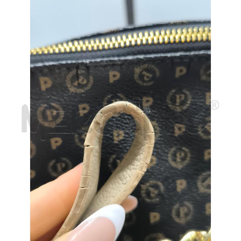 BORSA DONNA POLLINI NERA CATENA  | Mercatino dell'Usato Mestre 5