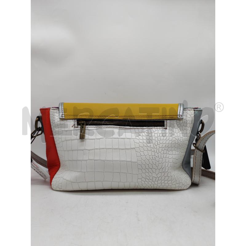 BORSA DONNA SM IN PELLE DIVERSI PATTERN  | Mercatino dell'Usato Mestre 3