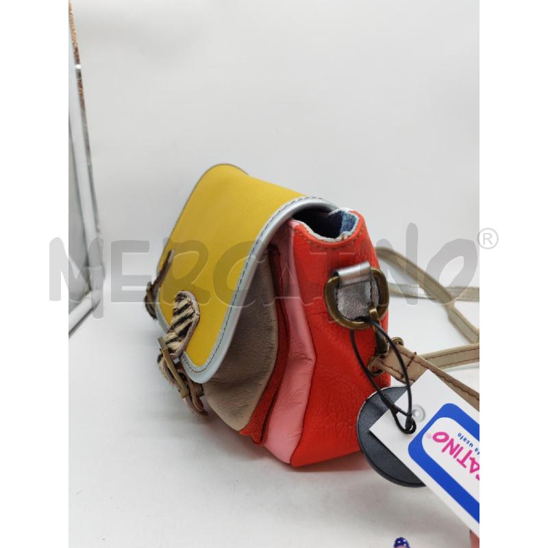 BORSA DONNA SM IN PELLE DIVERSI PATTERN  | Mercatino dell'Usato Mestre 5