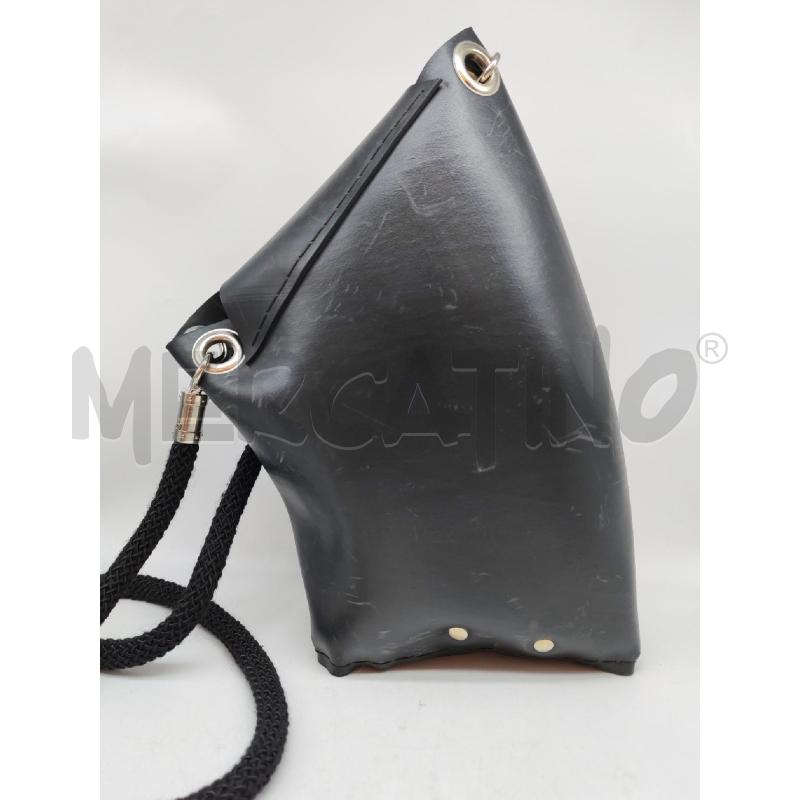 BORSA DONNA SPEED BAG NERA ARTIGIANATO ITALIANO  | Mercatino dell'Usato Mestre 3