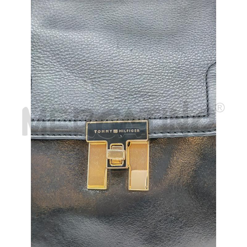 BORSA DONNA TOMMY HILFIGER NERA | Mercatino dell'Usato Mestre 5