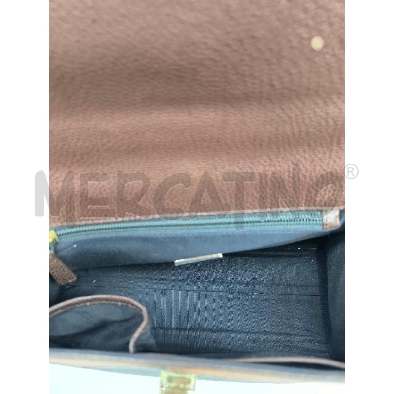 BORSA DONNA TOSCA BLU NERA E MARRONE VERA PELLE | Mercatino dell'Usato Mestre 4