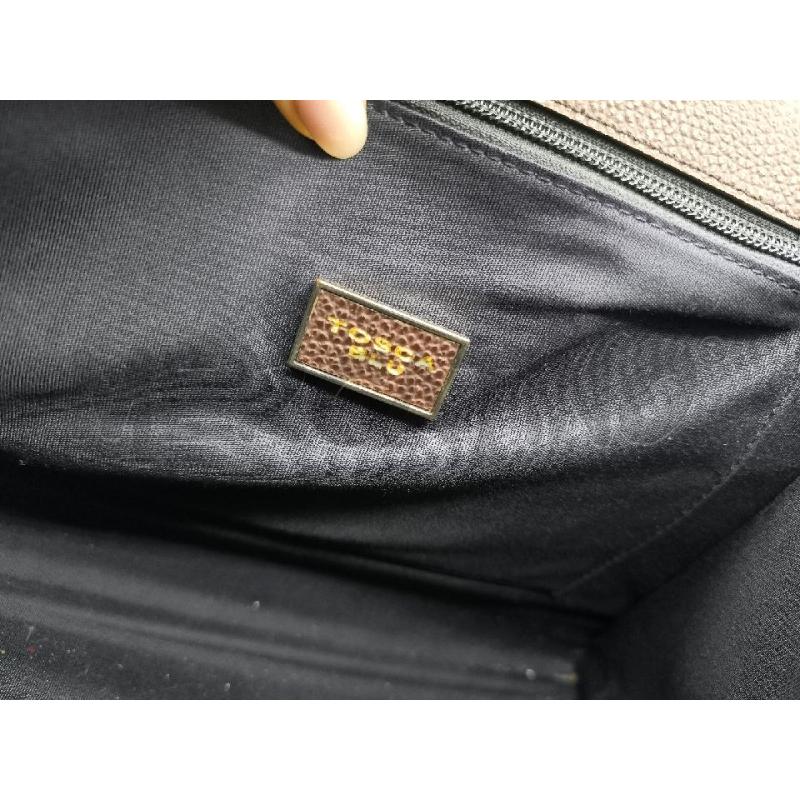 BORSA DONNA TOSCA BLU NERA E MARRONE VERA PELLE | Mercatino dell'Usato Mestre 5
