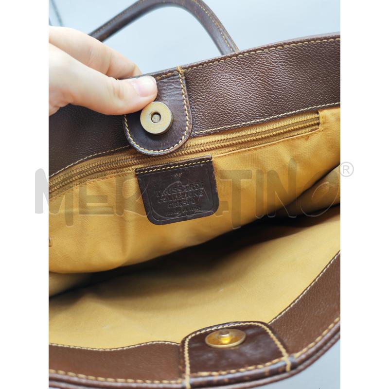 BORSA DONNA TRUSSARDI MARRONE | Mercatino dell'Usato Mestre 3