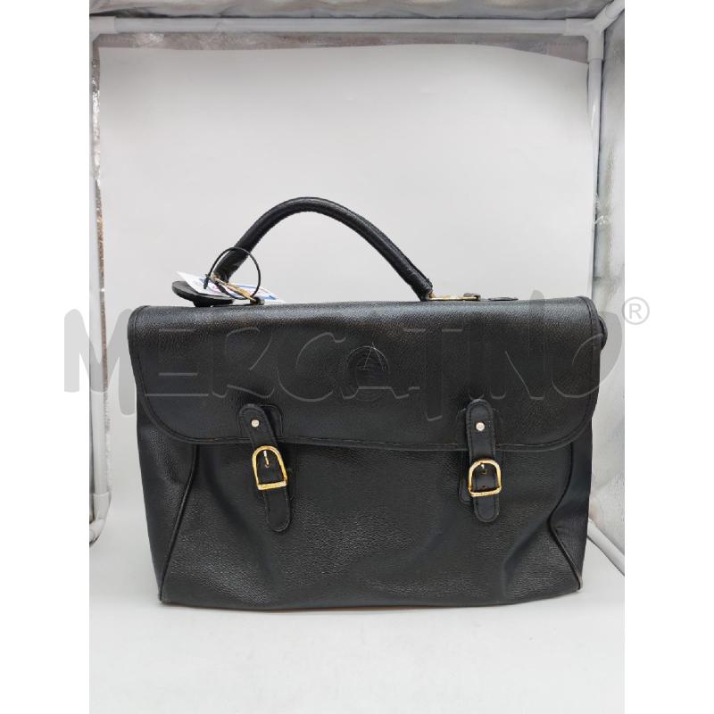 BORSA DONNA TRUSSARDI NERA A BAULETTO  | Mercatino dell'Usato Mestre 1