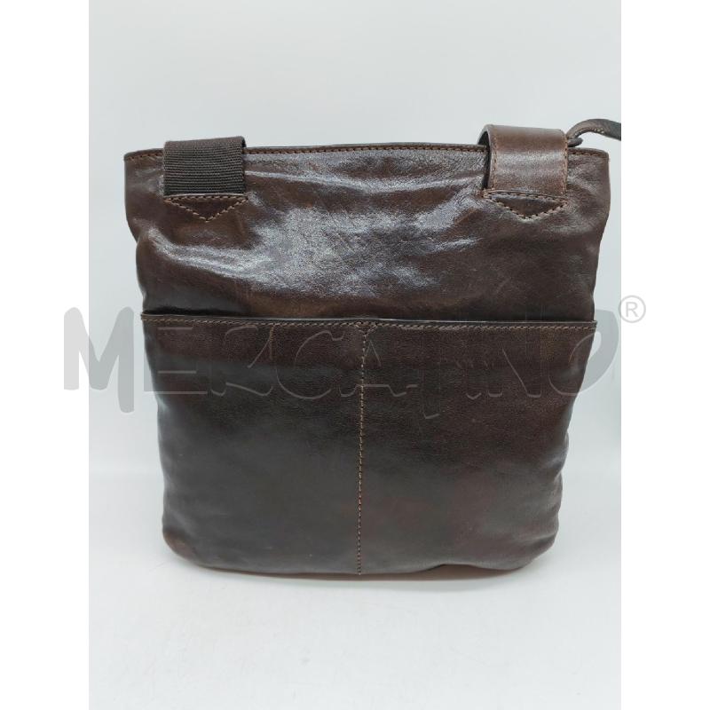 BORSELLO DONNA WHITEWALL VERA PELLE MARRONE | Mercatino dell'Usato Mestre 2