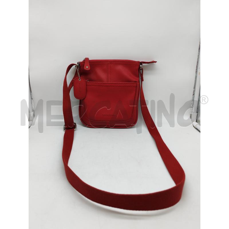 BORSELLO SAMSONITE ROSSO | Mercatino dell'Usato Mestre 1