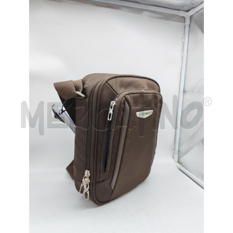 BORSELLO UOMO SAMSONITE MARRONE | Mercatino dell'Usato Mestre 3