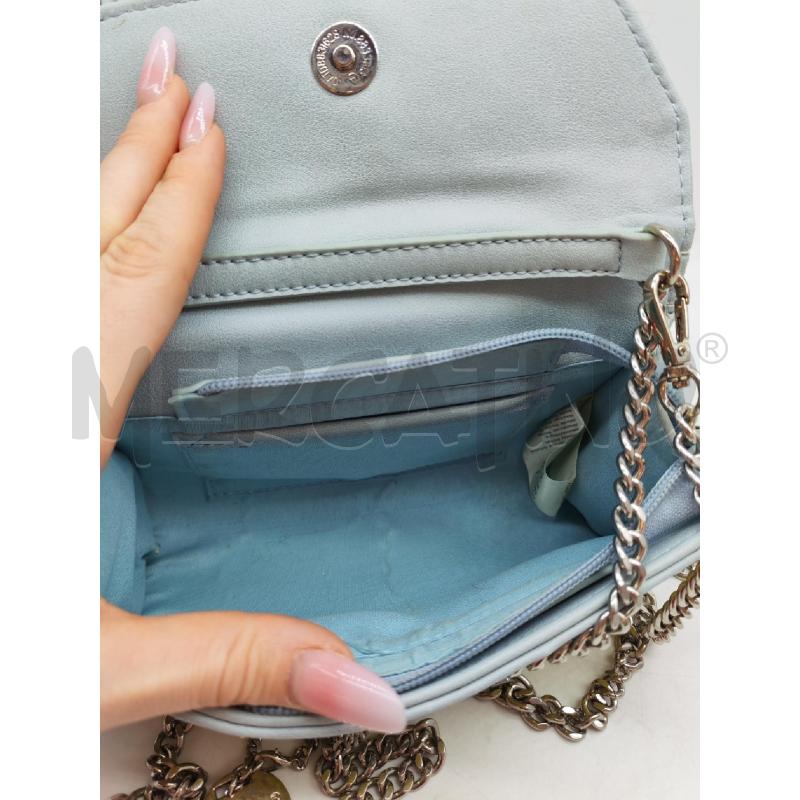 BORSETTA DONNA ALEX MAX STRASS AZZURRI GIALLI | Mercatino dell'Usato Mestre 3