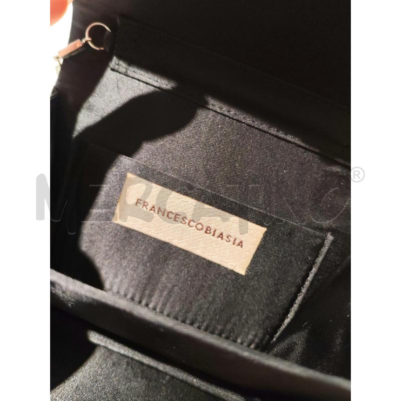 BORSETTA DONNA FRANCESCO BIASIA NERA CON PERLE | Mercatino dell'Usato Mestre 3