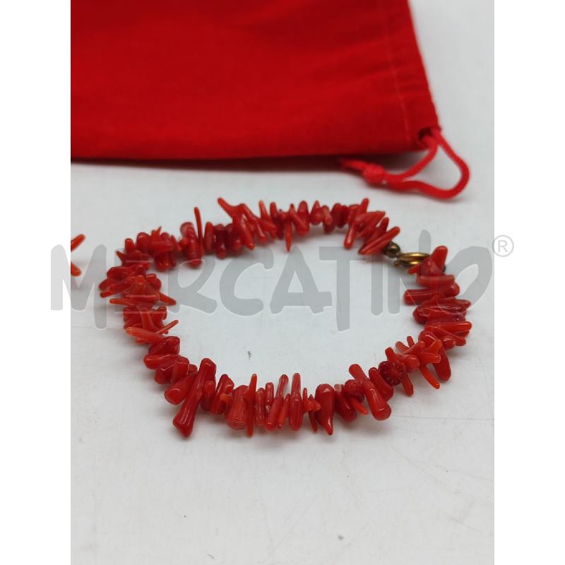 BRACCIALE E CIONDOLO IN CORALLO | Mercatino dell'Usato Mestre 2