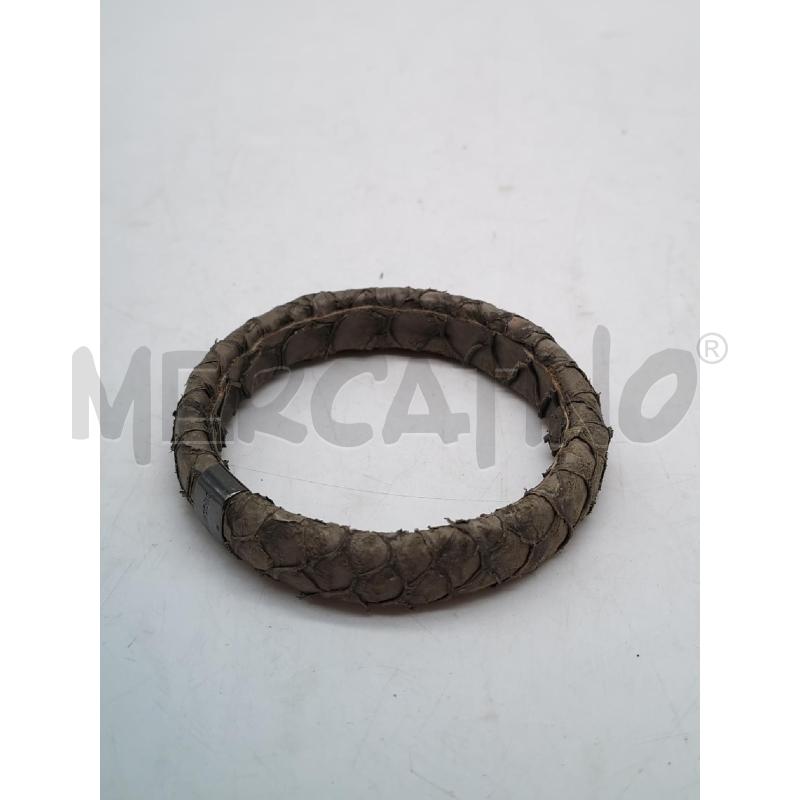 BRACCIALE MARC JACOBS GRIGIO IN PELLE  | Mercatino dell'Usato Mestre 2