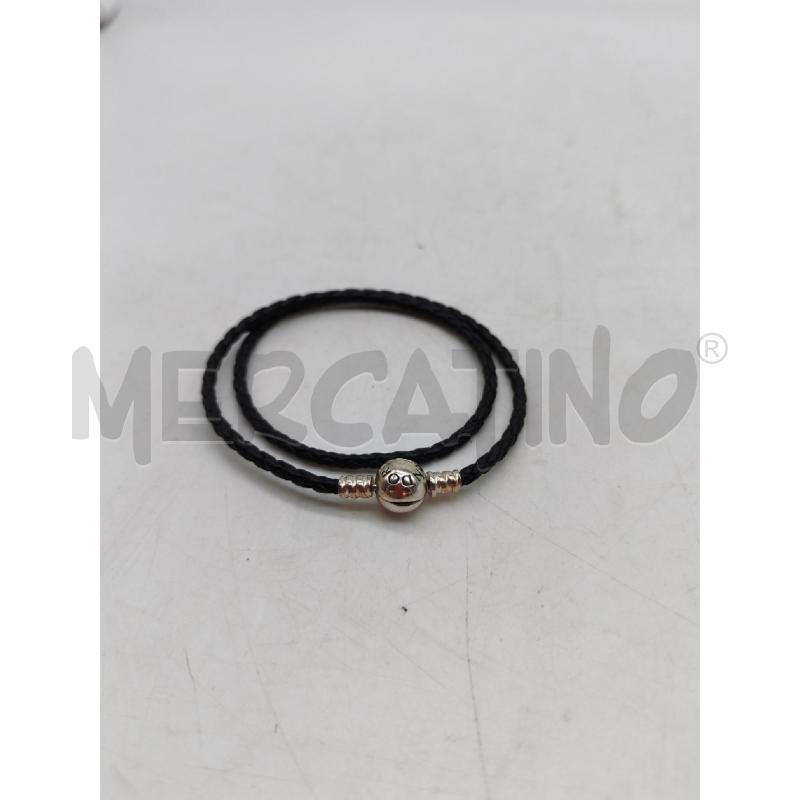 BRACCIALE PANDORA NERO DOPPIO GIRO | Mercatino dell'Usato Mestre 3