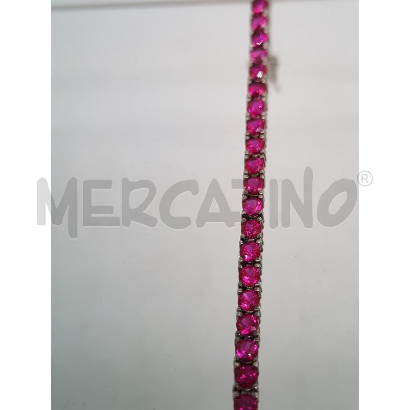 BRACCIALE TENNIS RUBINO | Mercatino dell'Usato Mestre 1