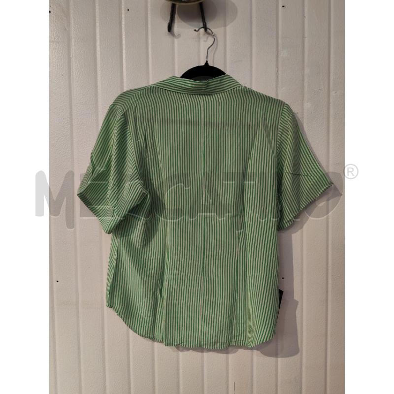 CAMICIA DONNA PENNYBLACK BIANCA VERDE RIGHE  | Mercatino dell'Usato Mestre 4