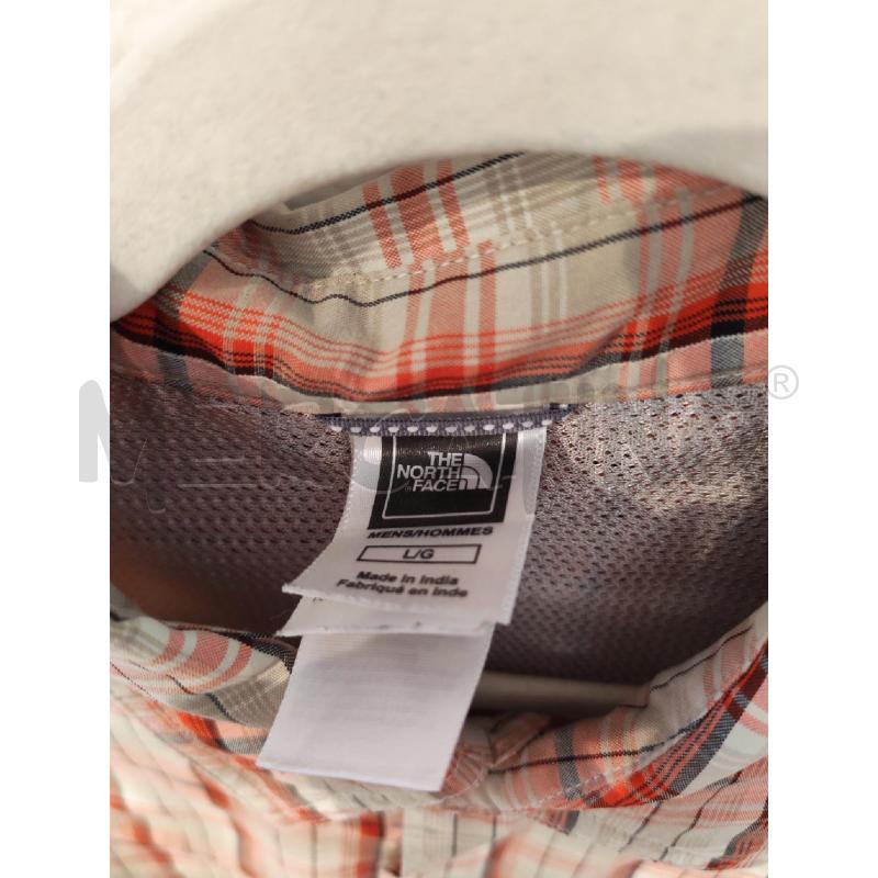 CAMICIA DONNA THE NORTH FACE BEIGE ARANCIO NERO  | Mercatino dell'Usato Mestre 3