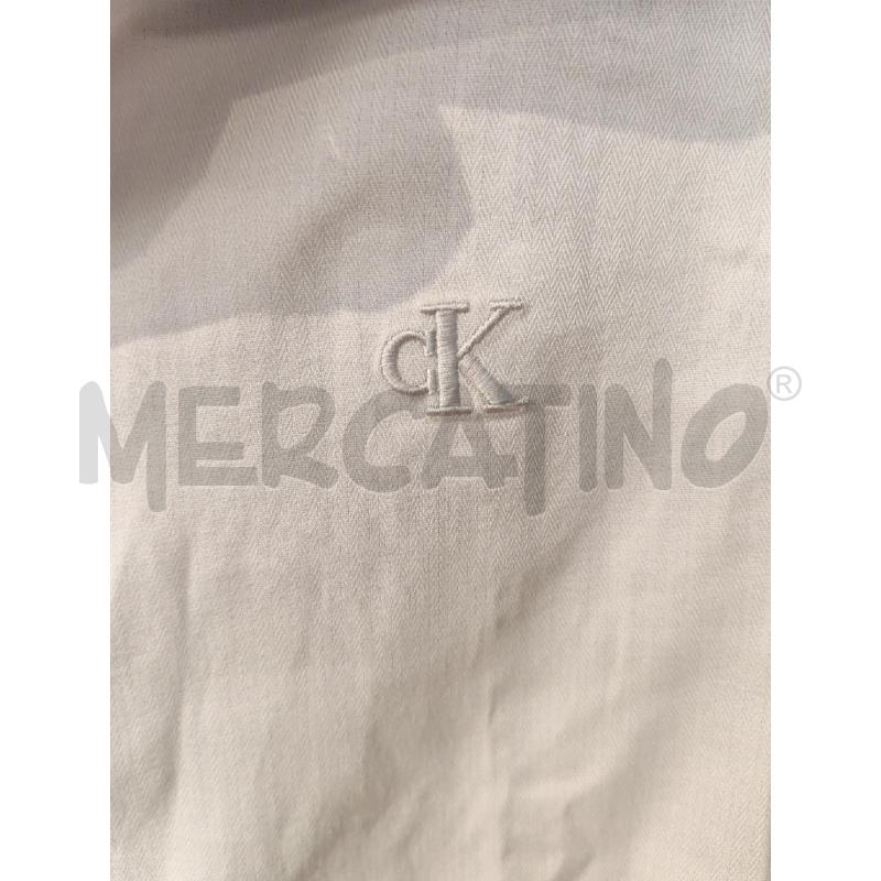 CAMICIA RAGAZZO CALVIN KLEINGRIGIA MANICHE CORTE | Mercatino dell'Usato Mestre 3