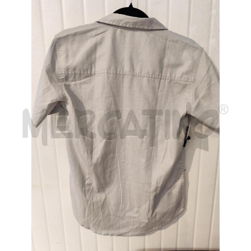 CAMICIA RAGAZZO CALVIN KLEINGRIGIA MANICHE CORTE | Mercatino dell'Usato Mestre 4