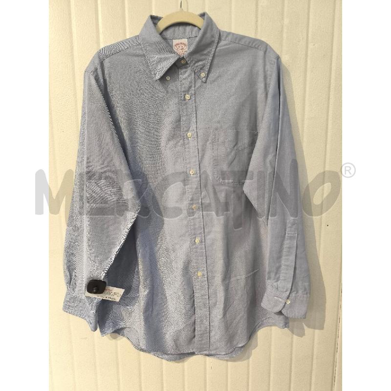 CAMICIA UOMO BROOKS BROTHERS AZZURRO  | Mercatino dell'Usato Mestre 1