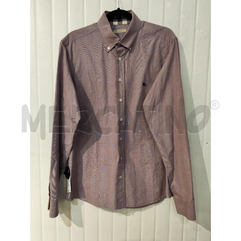 CAMICIA UOMO BURBERRY VIOLA | Mercatino dell'Usato Mestre 1