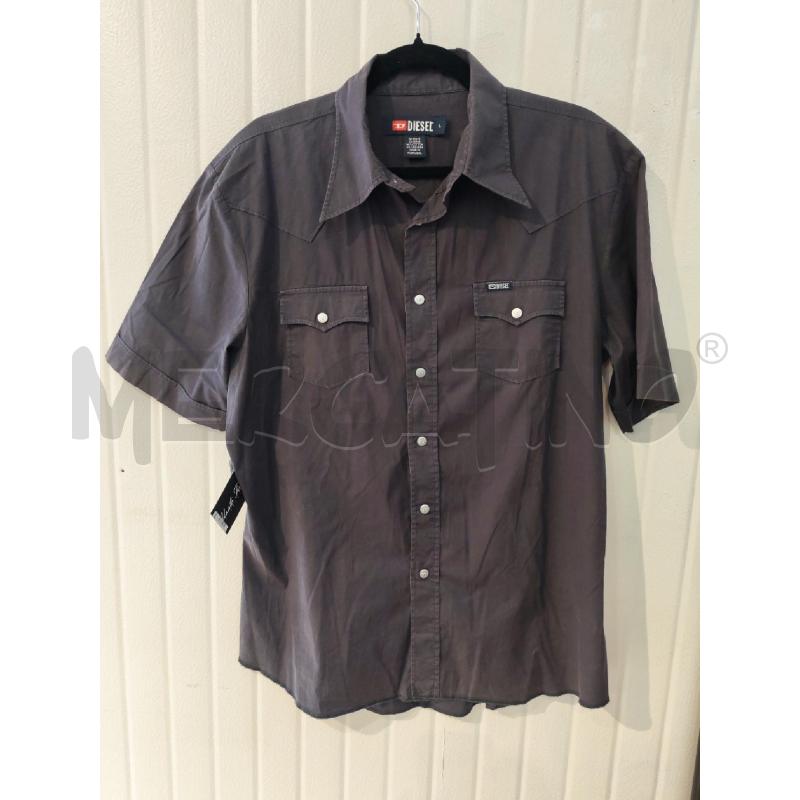 CAMICIA UOMO DIESEL NERA SLAVATA | Mercatino dell'Usato Mestre 1