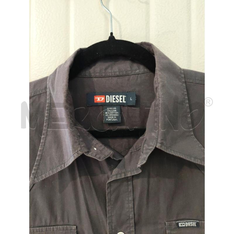 CAMICIA UOMO DIESEL NERA SLAVATA | Mercatino dell'Usato Mestre 2