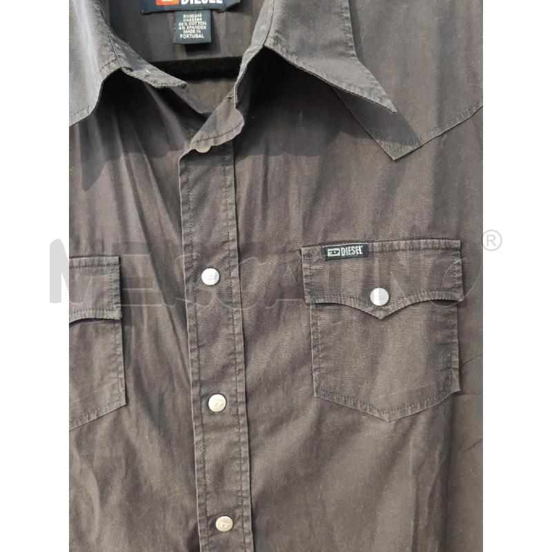 CAMICIA UOMO DIESEL NERA SLAVATA | Mercatino dell'Usato Mestre 3