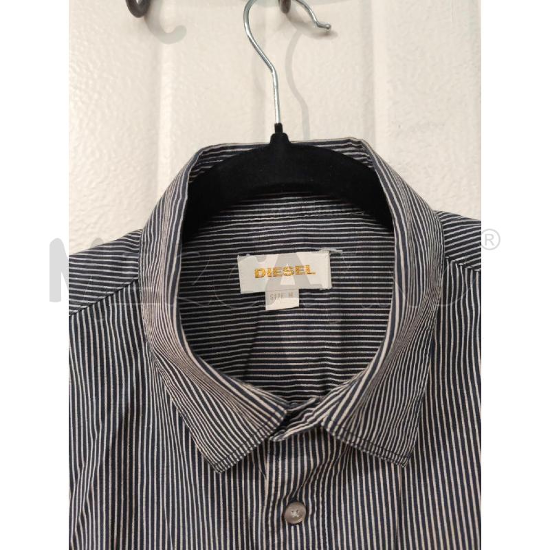 CAMICIA UOMO DIESEL NERO GRIGIO RIGHINE | Mercatino dell'Usato Mestre 2