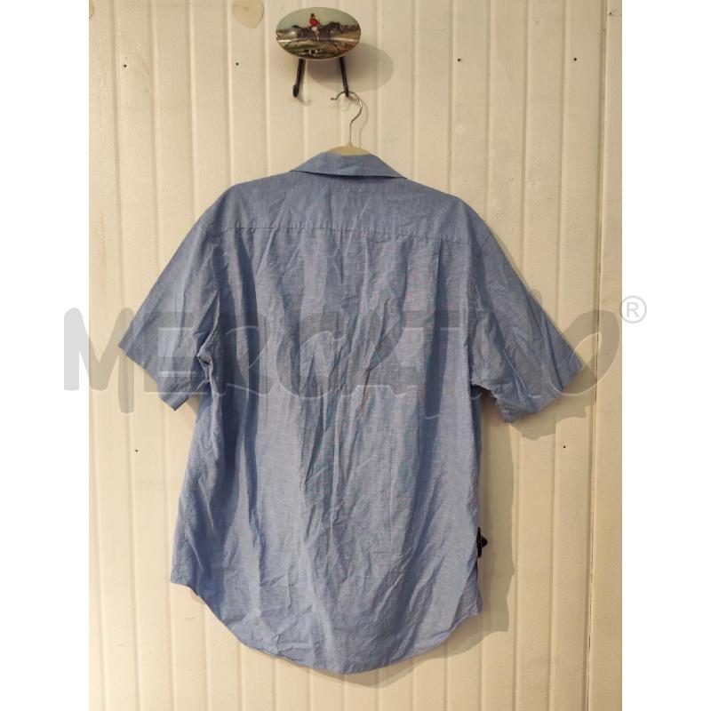 CAMICIA UOMO ERMEGILDO ZEGNA AZZURRA | Mercatino dell'Usato Mestre 3