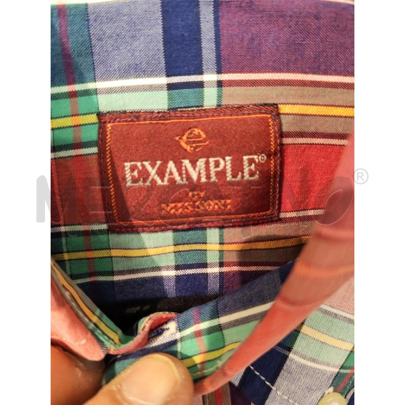 CAMICIA UOMO EXAMPLE BY MISSONI QUADRI BLU ROSSI BIANCHI  | Mercatino dell'Usato Mestre 2