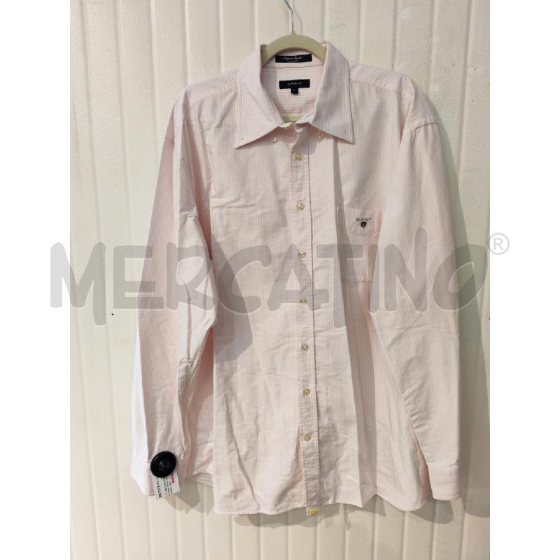 CAMICIA UOMO GANT RIGHE ROSA BIANCHE | Mercatino dell'Usato Mestre 1