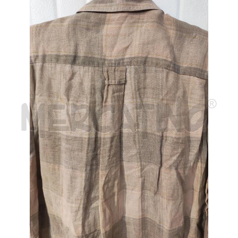 CAMICIA UOMO PAL ZILERI ROSA GRIGIO QUADRI  | Mercatino dell'Usato Mestre 4