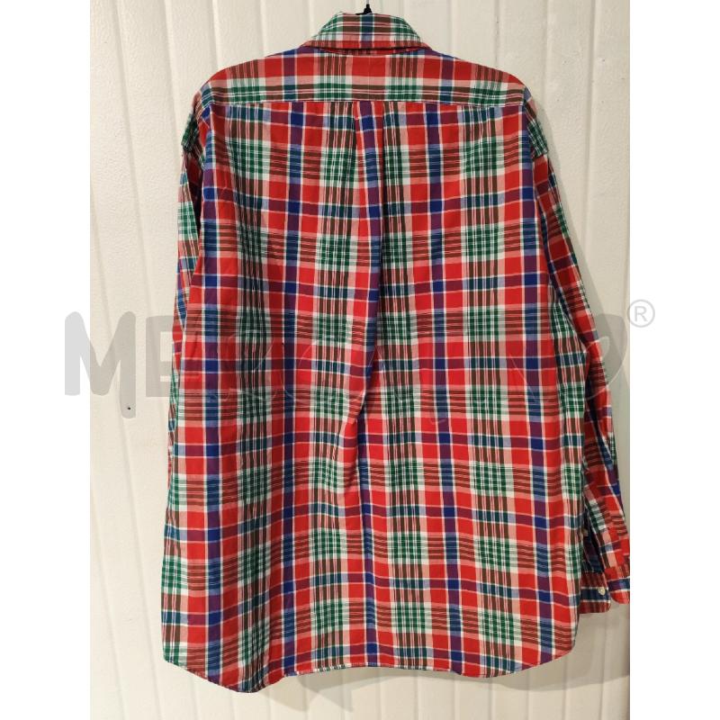 CAMICIA UOMO RALPH LAUREN ROSSO VERDE BLU BIANCO QUADRI  | Mercatino dell'Usato Mestre 4