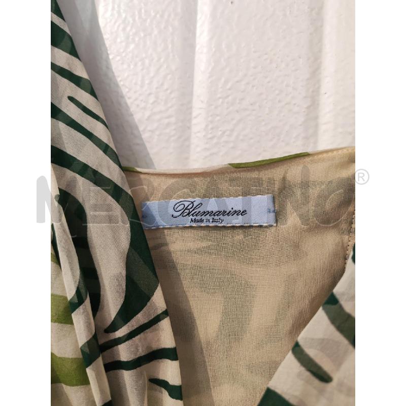 CANOTTA DONNA BLUMARINE VERDE FANTASIA | Mercatino dell'Usato Mestre 2