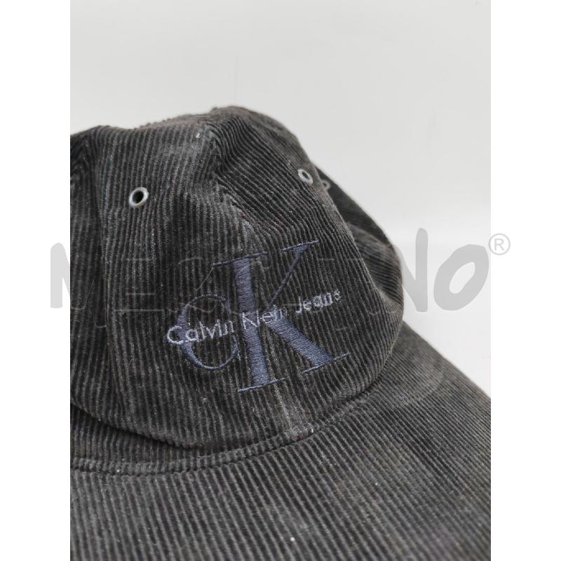 CAPPELLO CALVIN KLEIN A COSTINE NERO | Mercatino dell'Usato Mestre 2