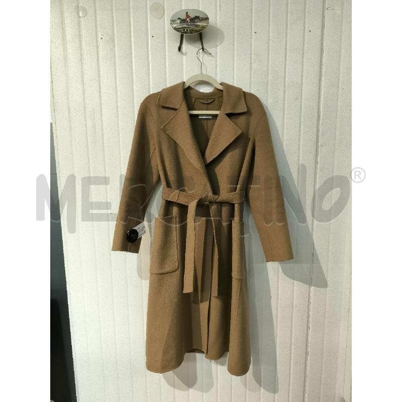 CAPPOTTO DONNA MARRONE CUCITO A MANO | Mercatino dell'Usato Mestre 1