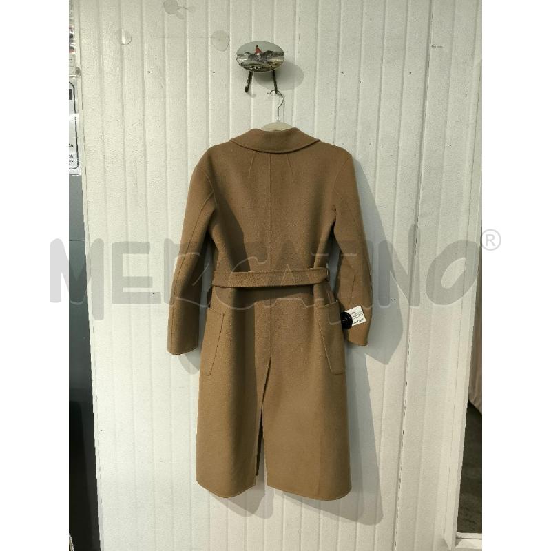 CAPPOTTO DONNA MARRONE CUCITO A MANO | Mercatino dell'Usato Mestre 3