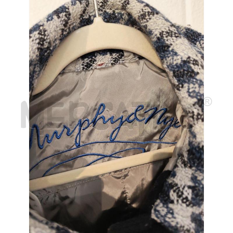CAPPOTTO DONNA MURPHY E NYE GRIGIO BLU | Mercatino dell'Usato Mestre 2