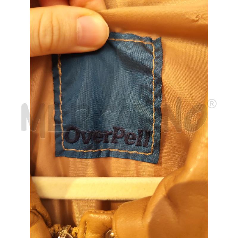CAPPOTTO DONNA OVERPELL VERA PELLE MARRONE | Mercatino dell'Usato Mestre 2