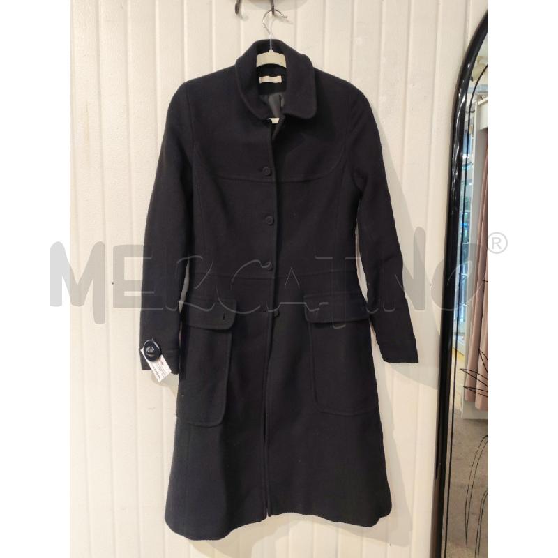 CAPPOTTO DONNA PROMOD NERO TASCHE E IMPUNTURE | Mercatino dell'Usato Mestre 1