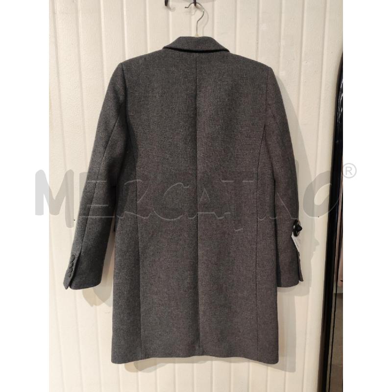 CAPPOTTO DONNA ZARA GRIGIO MANTECO | Mercatino dell'Usato Mestre 3