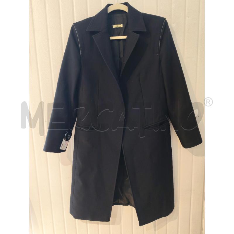 CAPPOTTO DONNA  MK NERO 100% LANA VERGINE  | Mercatino dell'Usato Mestre 1