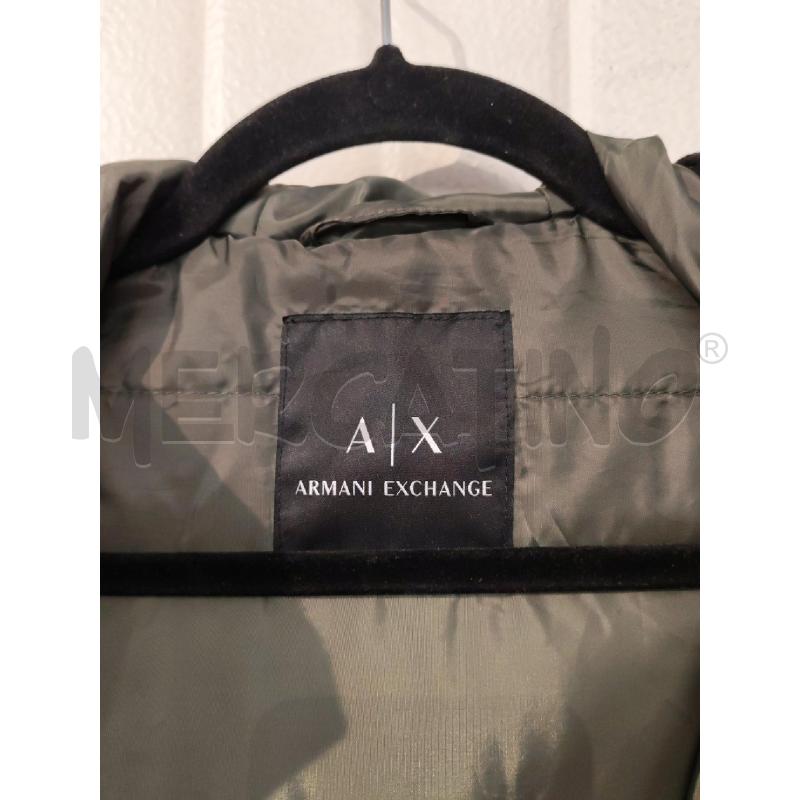 CAPPOTTO UOMO ARMANI EXCHANGE NERO INTERNO VERDE | Mercatino dell'Usato Mestre 3