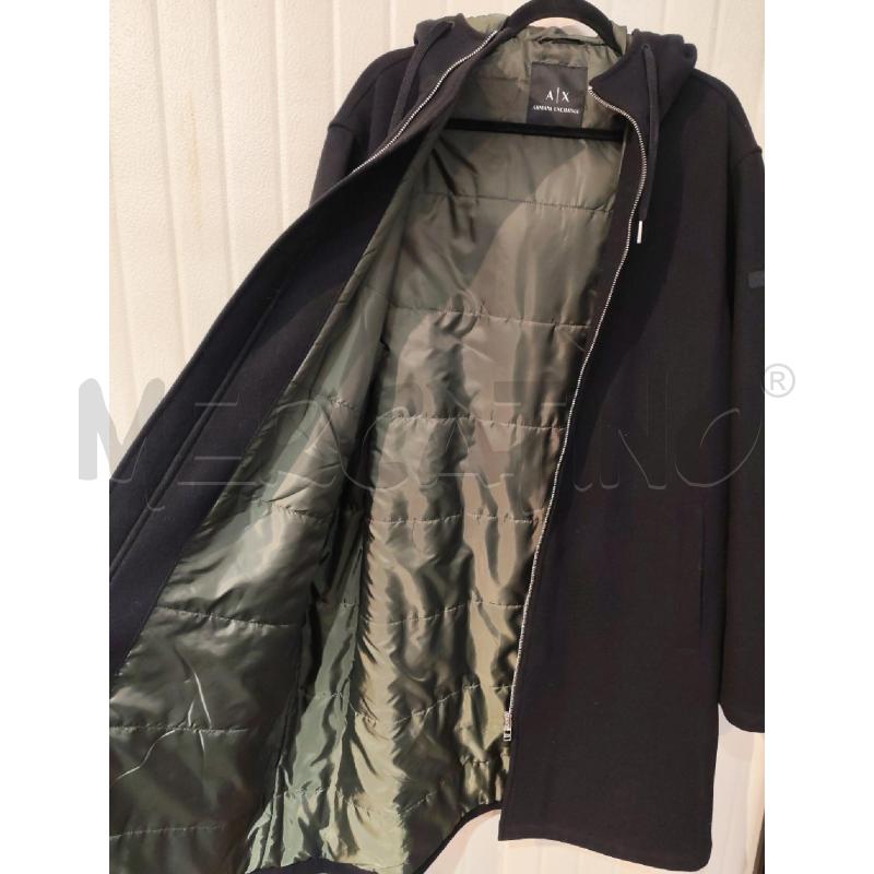 CAPPOTTO UOMO ARMANI EXCHANGE NERO INTERNO VERDE | Mercatino dell'Usato Mestre 4