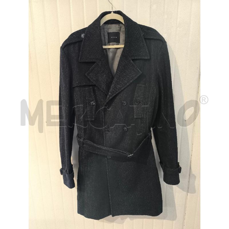 CAPPOTTO UOMO KOAN GRIGIO SPINATO DOPPIO PETTO | Mercatino dell'Usato Mestre 1