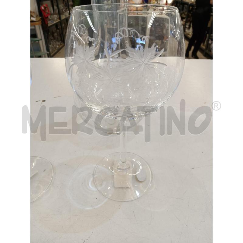 CARAFFA CON INCISIONE E DUE CALICI | Mercatino dell'Usato Mestre 2