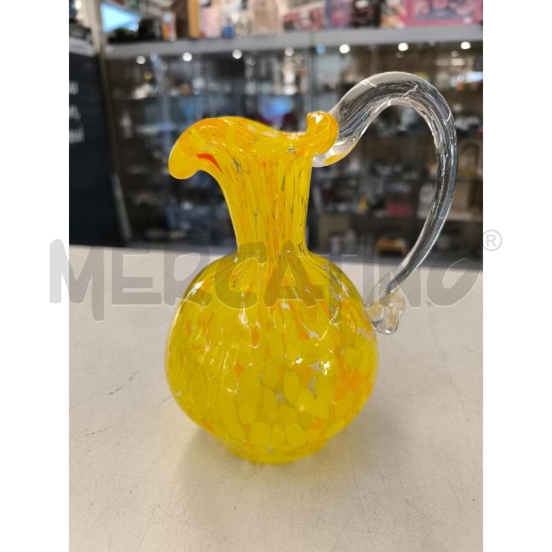 CARAFFA MURANO MACCHIE GIALLE | Mercatino dell'Usato Mestre 1
