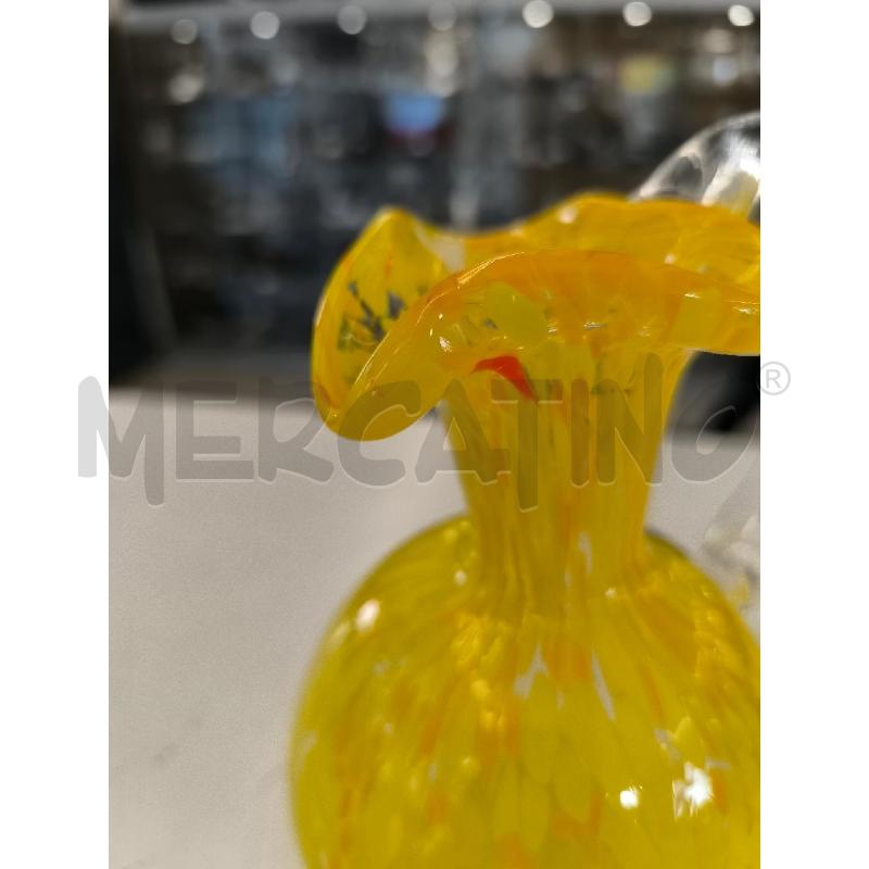 CARAFFA MURANO MACCHIE GIALLE | Mercatino dell'Usato Mestre 2