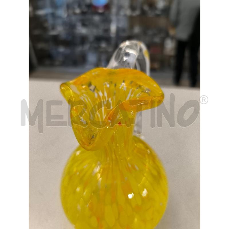 CARAFFA MURANO MACCHIE GIALLE | Mercatino dell'Usato Mestre 3